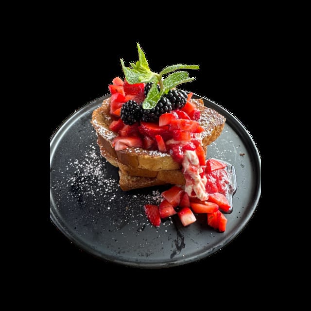 Berries and Cream French Toast.