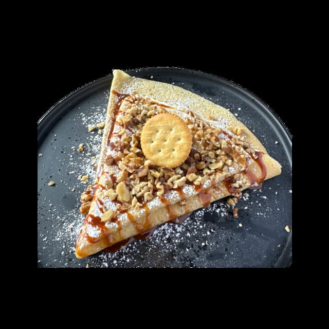 Cajeta y Nuez Crepe.